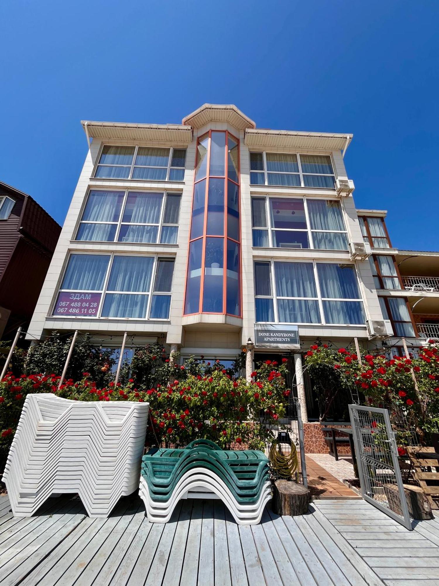 Dom u morya Poseidon Burlach'ya Balka Exterior foto